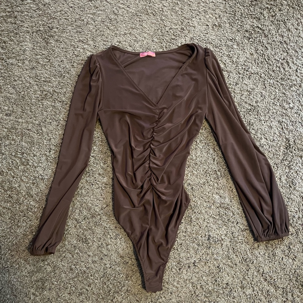 From a boutique , size L but is stretchy